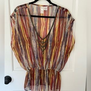 Vintage sheer tunic